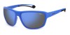 Polarois Sport Pld 7049/s FLL/QG MATTE BLUE, 105,00 €, Occhiali Polaroid Blu a forma Mascherina