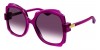 Gucci GG1431S 003 violet violet violet, 380,00 €, Occhiali Gucci Viola a forma Farfalla