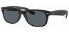 Ray Ban 2132 622/R5, 185,00 €, Occhiali Ray Ban Nero a forma Rettangolare
