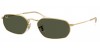 Ray Ban 3947 001/31, 195,00 €, Occhiali Ray Ban Oro a forma Rettangolare