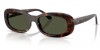 Ray Ban 2221 902/31, 195,00 €, Occhiali Ray Ban Marrone a forma Rettangolare