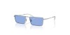 Ray Ban 3741 003/80 56, 165,00 €, Occhiali Ray Ban Argento a forma Rettangolare