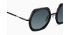 Etnia Barcelona BAEZA 50S BAEZA 50S, 255,00 €, Occhiali Etnia Barcelona Nero a forma Ottagonale