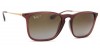 Ray Ban 4187 6593T5, 215,00 €, Occhiali Ray Ban Viola a forma Rettangolare
