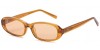 JohNocera Tranchini 03, 165,00 €, Occhiali Arancio a forma Ovale