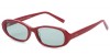 JohNocera Tranchini 06, 165,00 €, Occhiali Rosso a forma Ovale