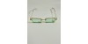 John Richmond RIS.077.10, 250,00 €, Occhiali Oro a forma Rettangolare
