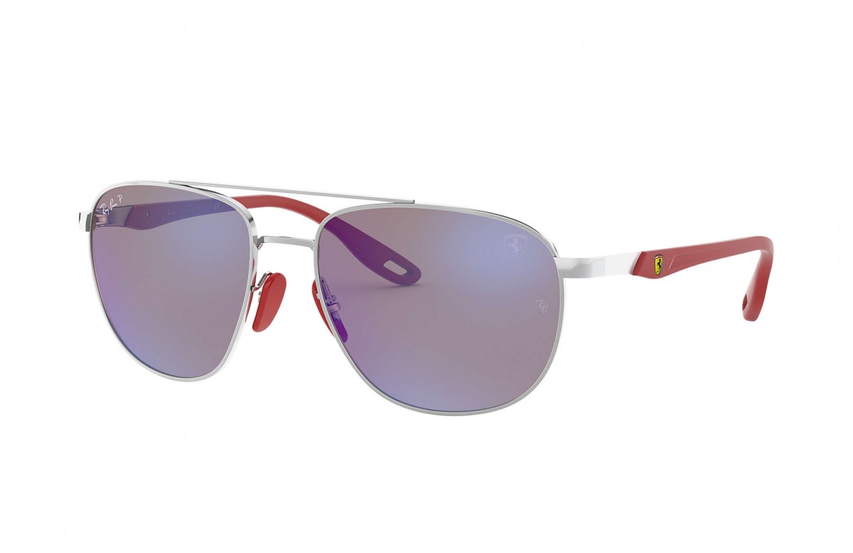 Occhiali Ray Ban 3659m Scuderia Ferrari Collection Argento
