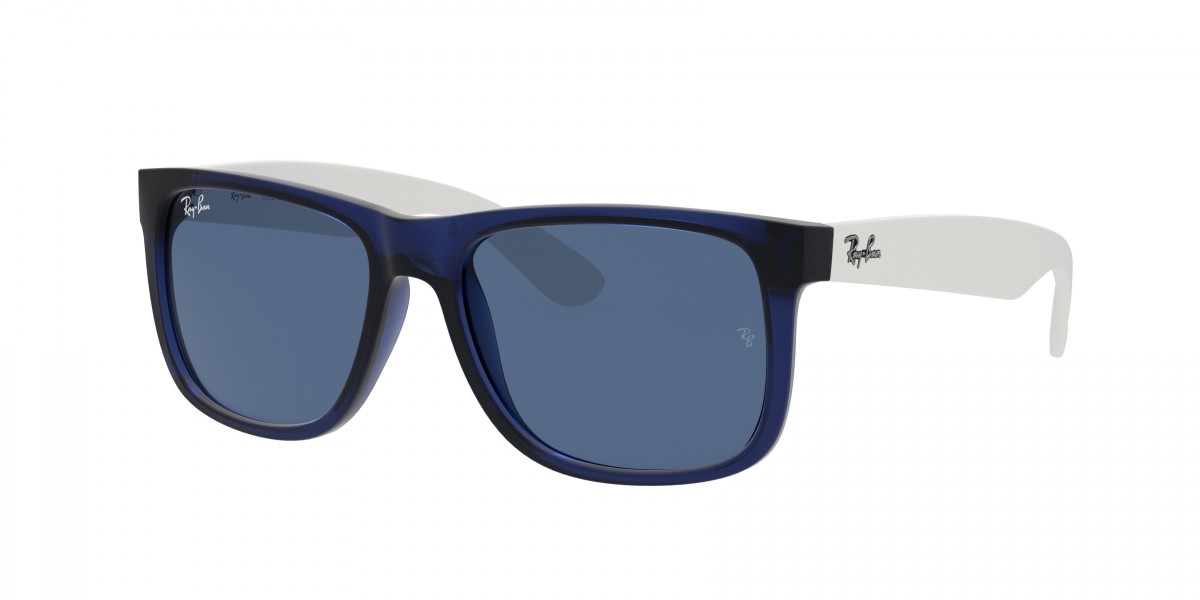 Ray Ban 4165 651180, 165,00 €, Occhiali Ray Ban Blu a forma Rettangolare