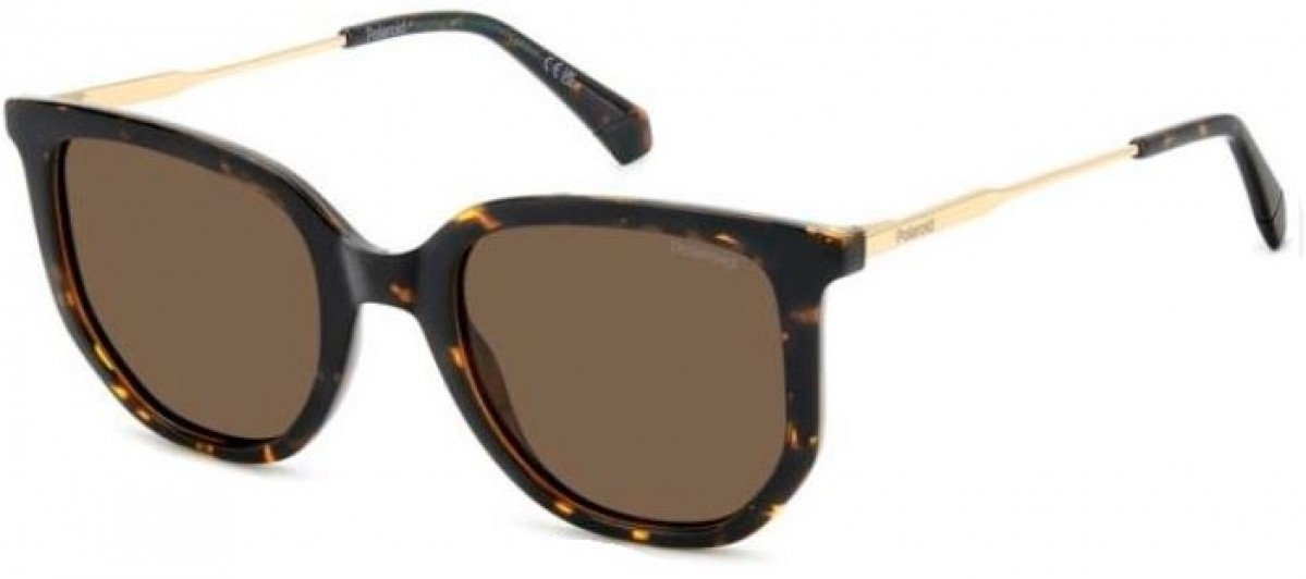 Polaroid Pld 4185/s/x 086/SP HAVANA, 100,00 €, Occhiali Polaroid Marrone a forma Ottagonale