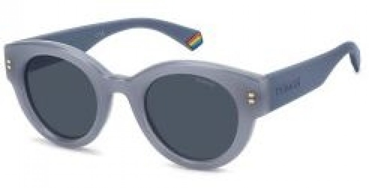 Polaroid Pld 6240/s/x MVU/C3 AZURE, 100,00 €, Occhiali Polaroid Blu a forma Rotondo