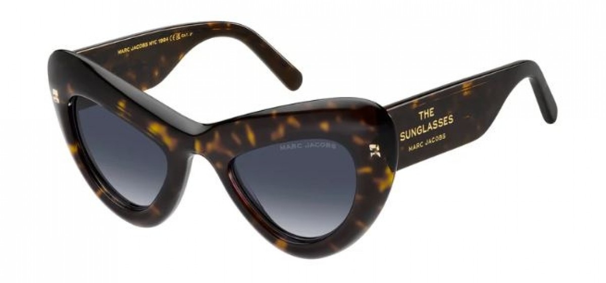 Marc Jacobs Marc 798/s AIO/08 CRY HVN, 295,00 €, Occhiali Marc Jacobs Marrone a forma Gatto
