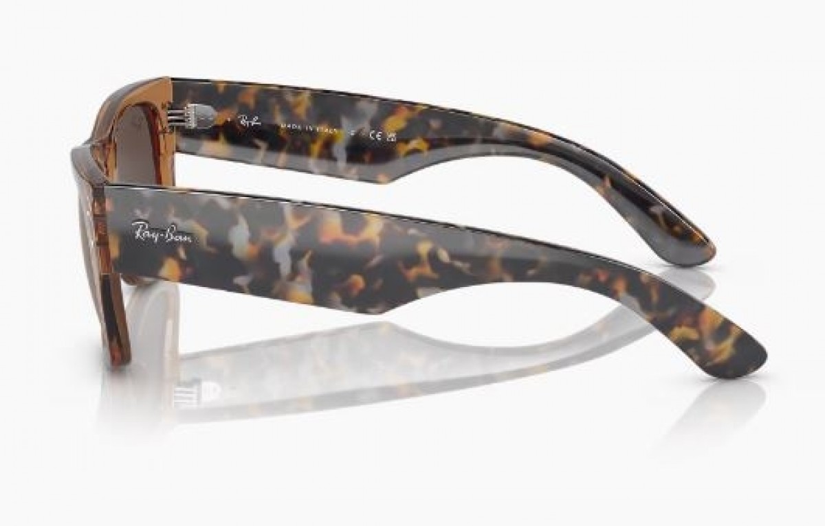 Ray Ban 0840S 663693, 225,00 €, Occhiali Ray Ban Marrone a forma Squadrato