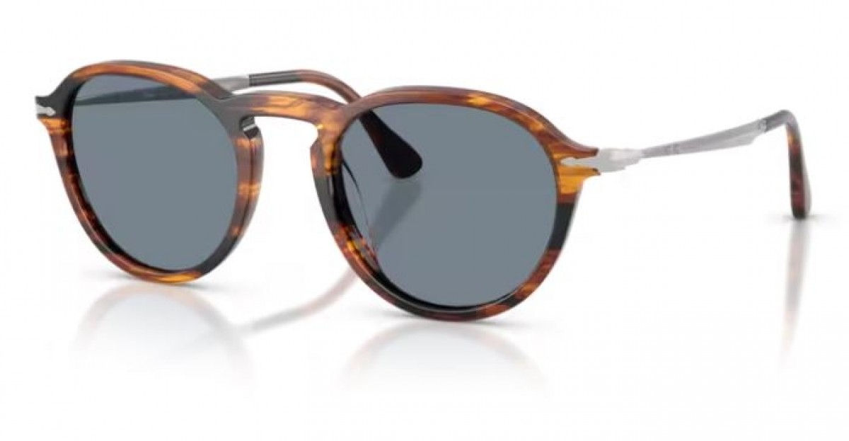 Persol 3383 123556, 330,00 €, Occhiali Persol Marrone a forma Rotondo