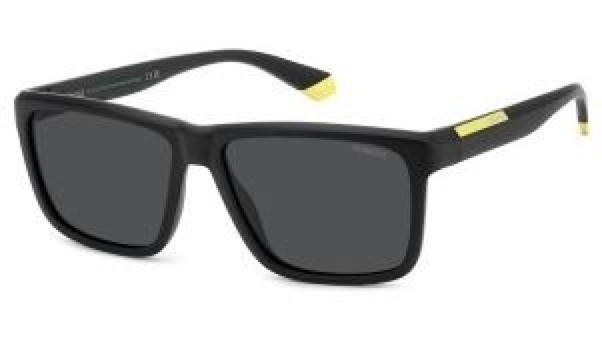 Polaroid Pld 2164/s 003/M9 MATT BLACK, 100,00 €, Occhiali Polaroid Nero a forma Rettangolare