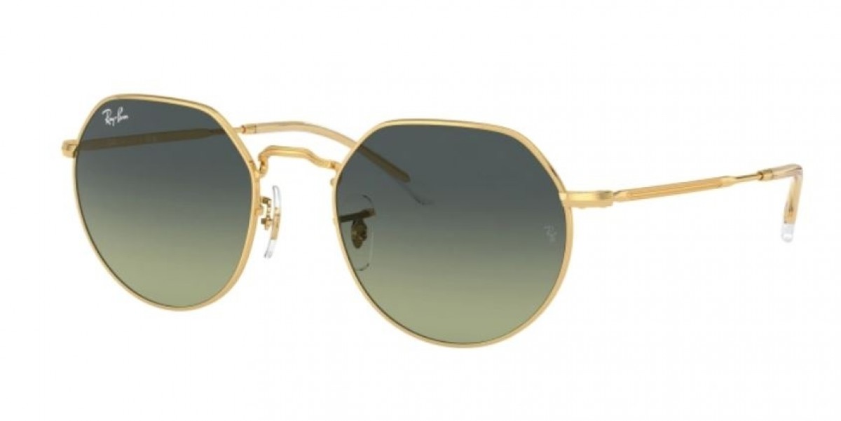 Ray Ban 3565 001/BH, 210,00 €, Occhiali Ray Ban Oro a forma Rotondo