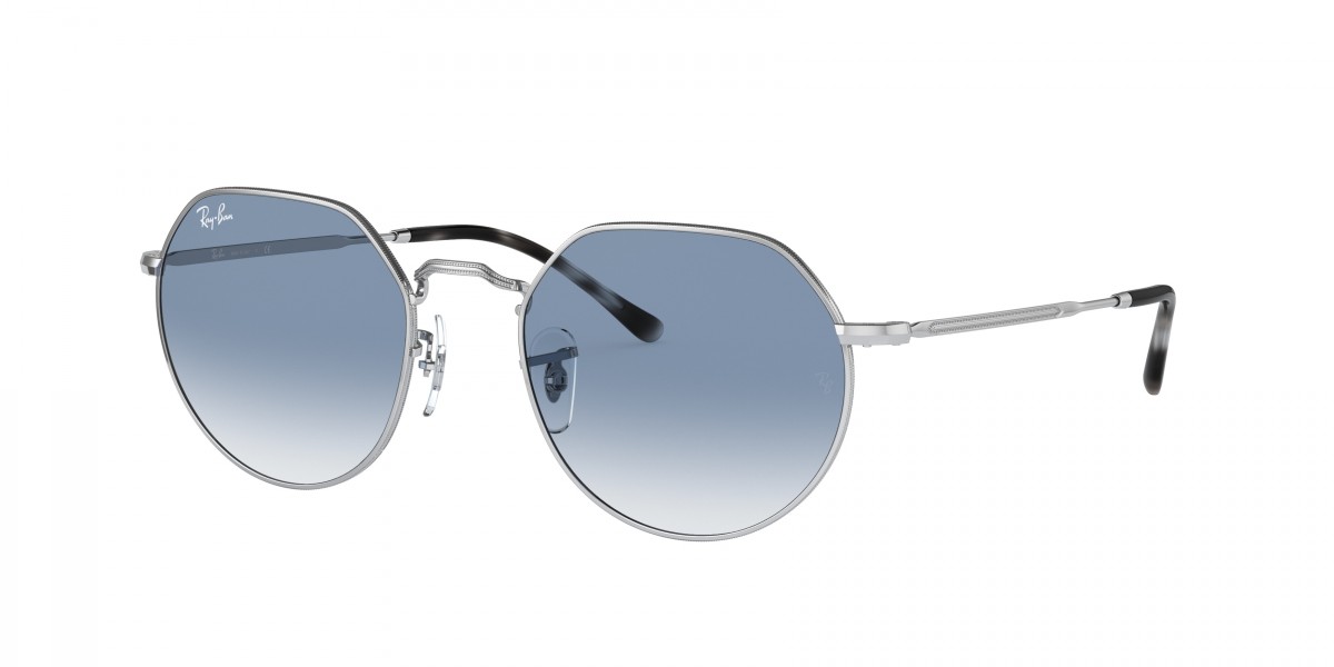 Ray Ban 3565 003/3F, 210,00 €, Occhiali Ray Ban Argento a forma Rotondo