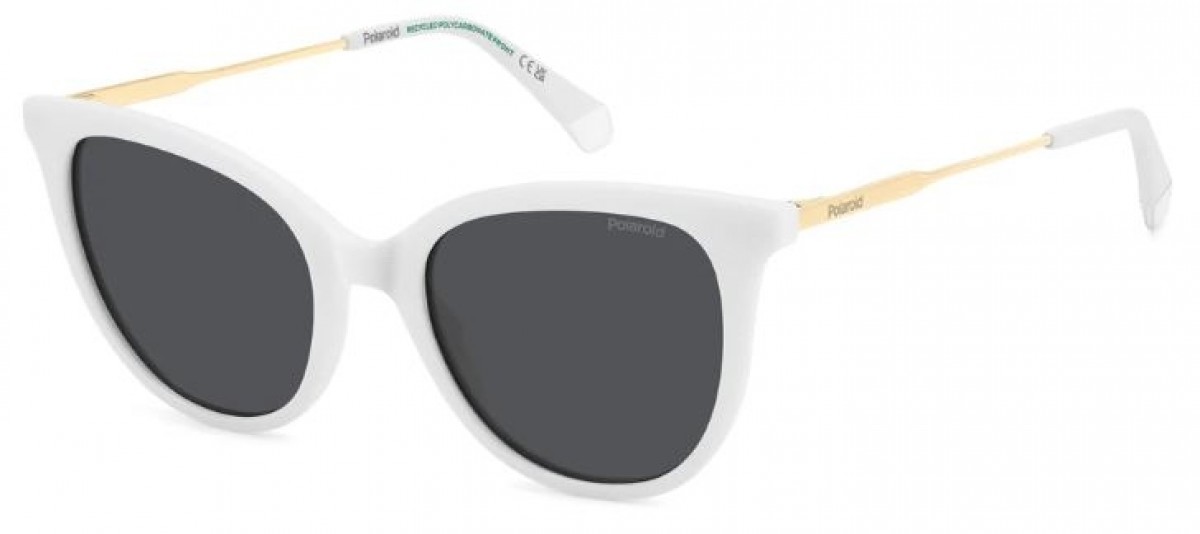 Polaroid Pld 4184/s/x VK6/M9 WHITE, 100,00 €, Occhiali Polaroid Bianco a forma Rotondo