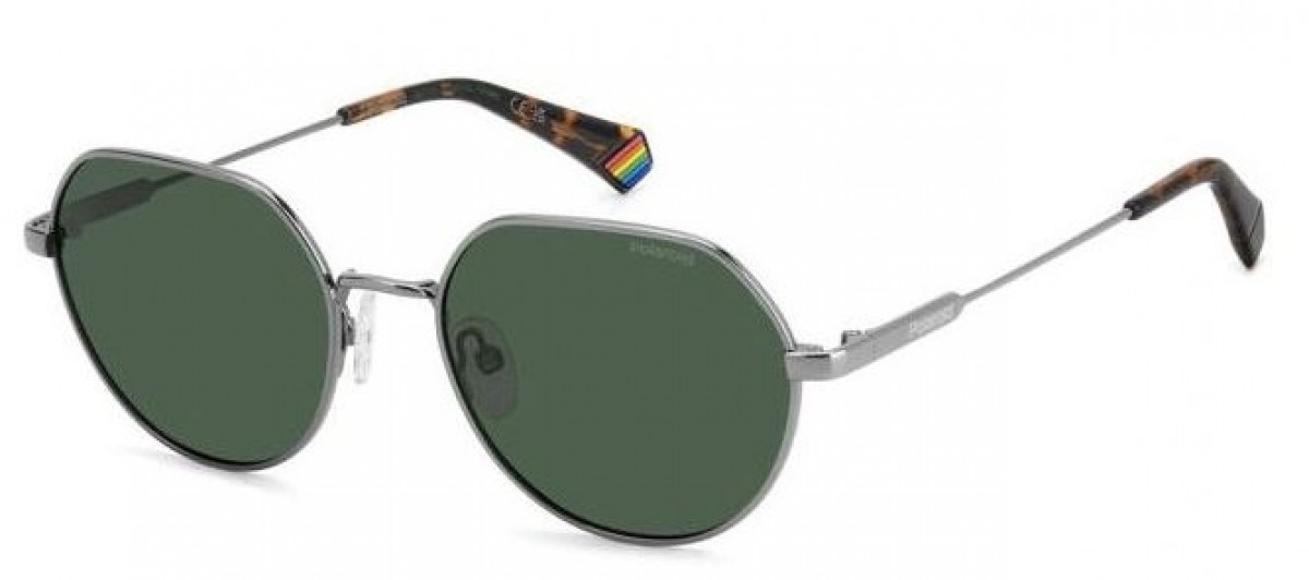 Polaroid Pld 6236/s/x SMF/UC RUTHEN GREEN, 100,00 €, Occhiali Polaroid Argento a forma Rotondo
