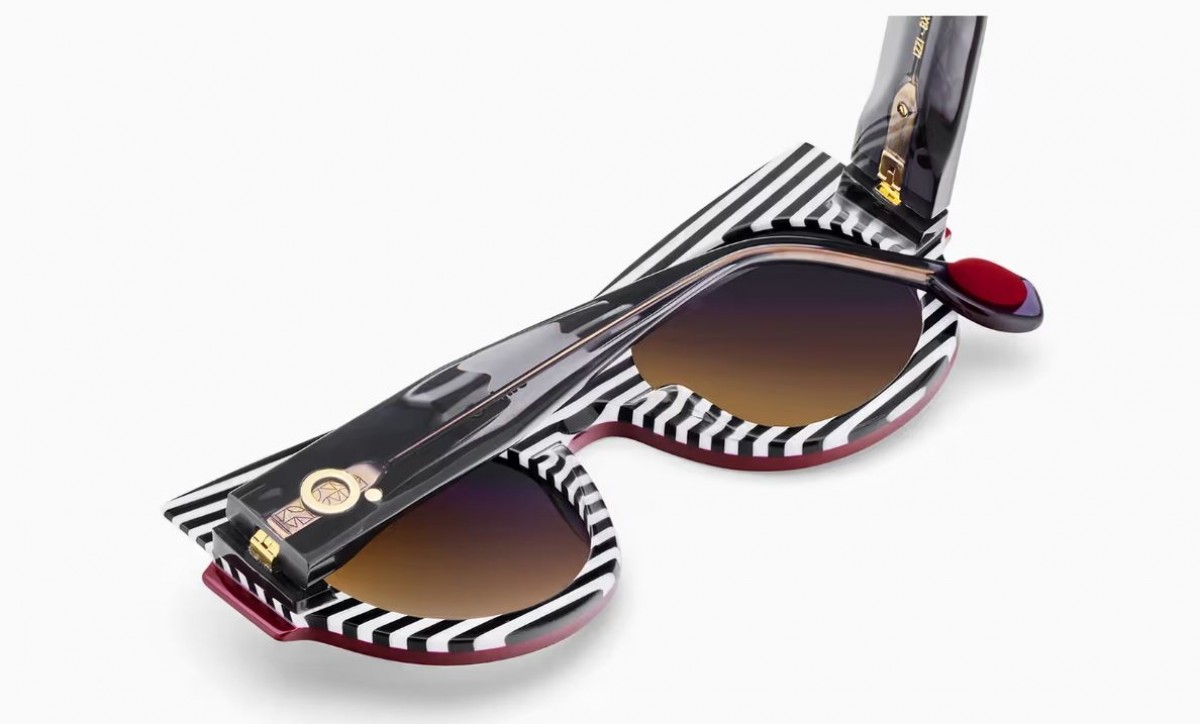 Etnia Barcelona IZZI 48S bxgy, 275,00 €, Occhiali Etnia Barcelona Rosso a forma Rotondo