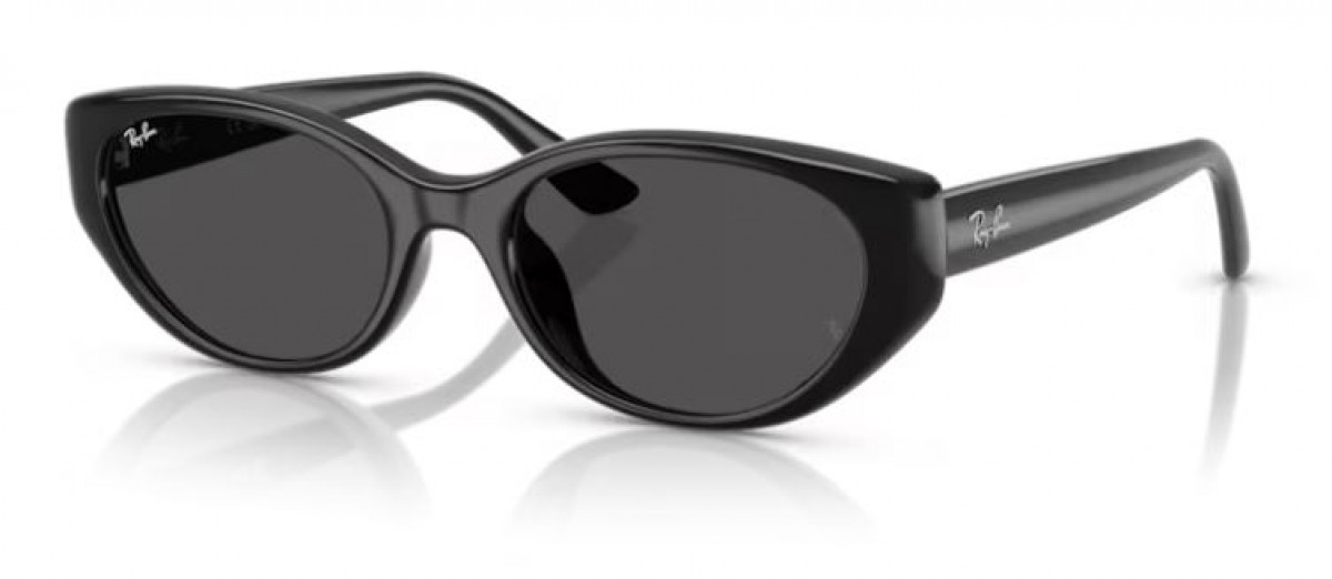 Ray Ban 4457D 667787, 165,00 €, Occhiali Ray Ban Nero a forma Gatto