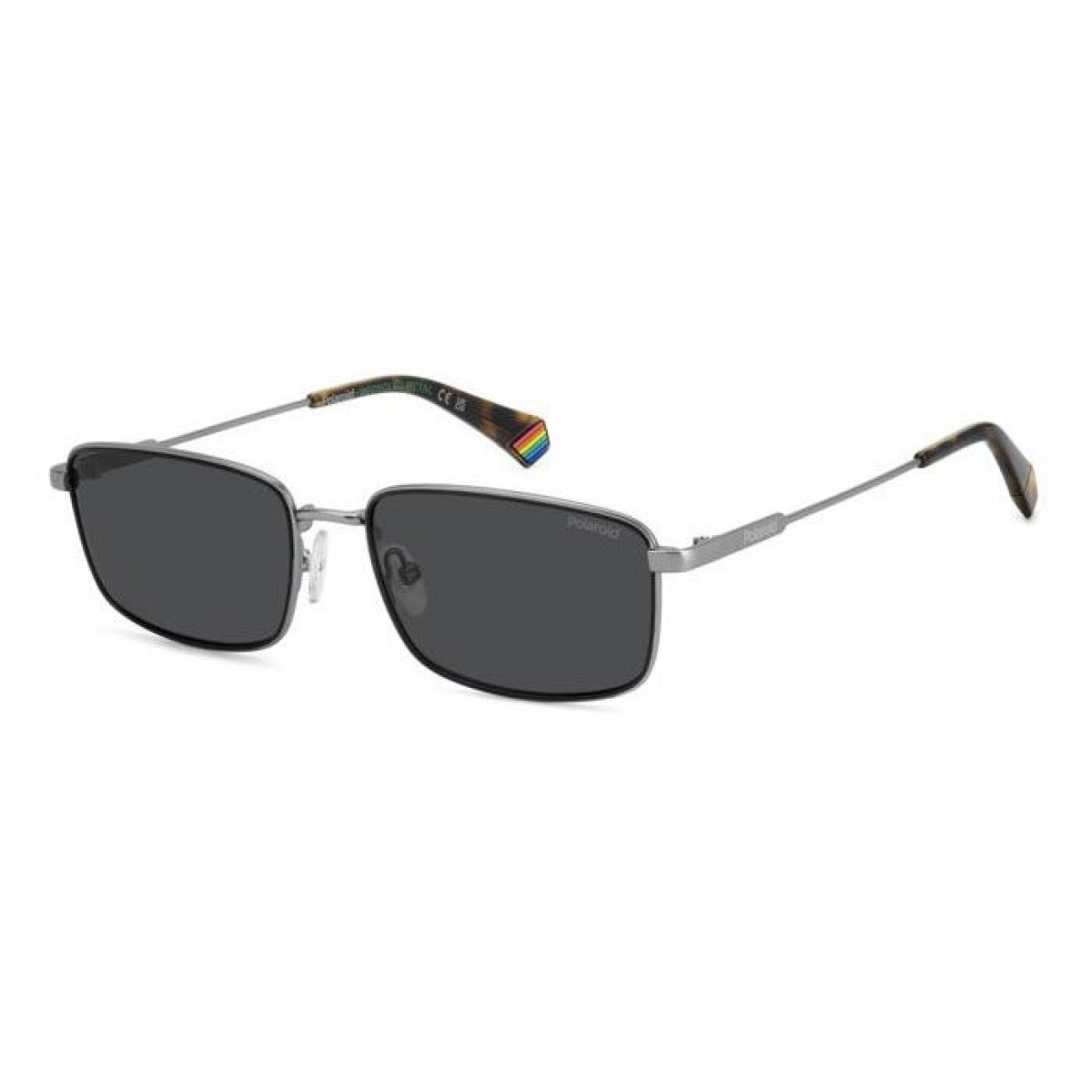 Polaroid Pld 6227/s/x SVK/M9 MTRUTH BLK, 100,00 €, Occhiali Polaroid Argento a forma Rettangolare