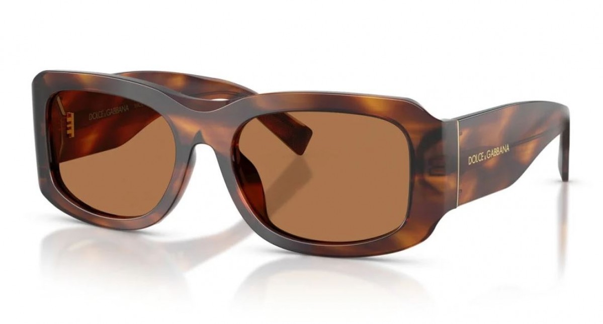 Dolce & Gabbana 4503 306373, 305,00 €, Occhiali Dolce&Gabbana Marrone a forma Rettangolare