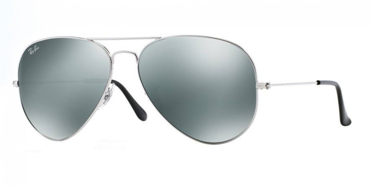 ray ban argento