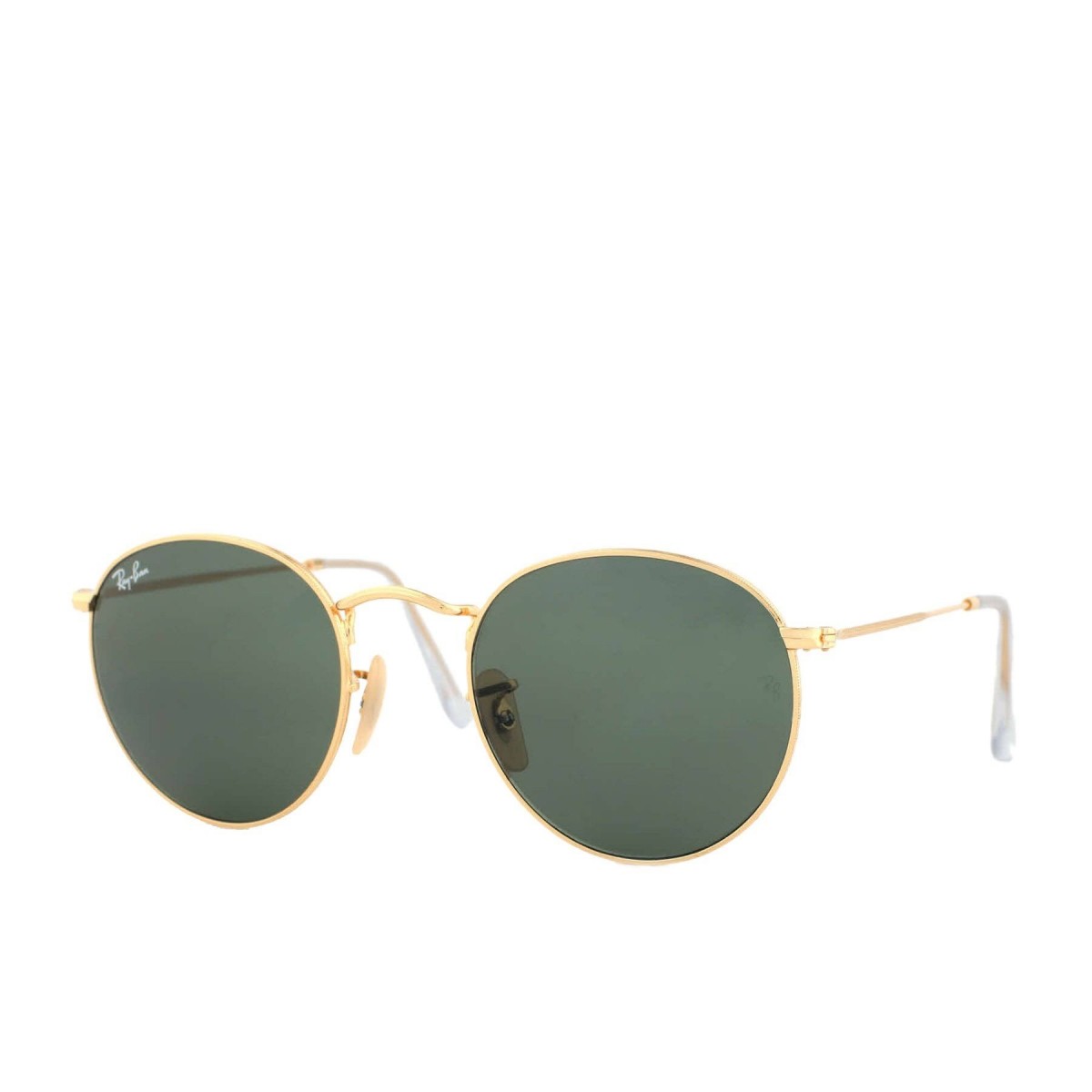 Ray Ban 3447 001 53, 185,00 €, Occhiali Ray Ban Oro a forma Rotondo