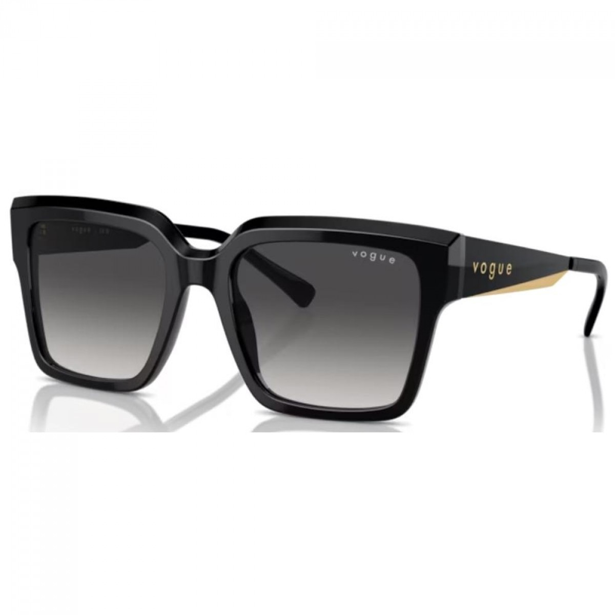 Vogue 5553 W44/8G, 150,00 €, Occhiali Vogue Nero a forma Squadrato