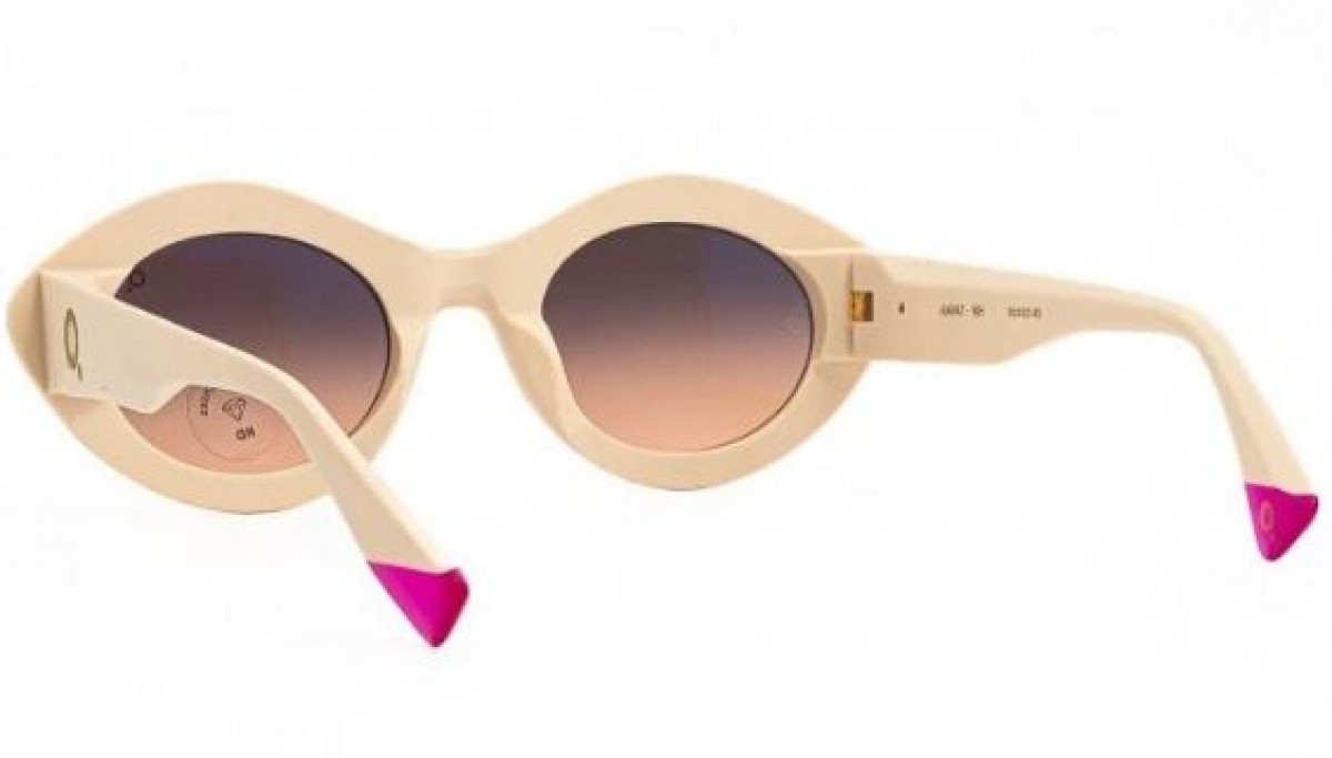 Etnia Barcelona AMPAT 50S wh, 240,00 €, Occhiali Bianco a forma Gatto