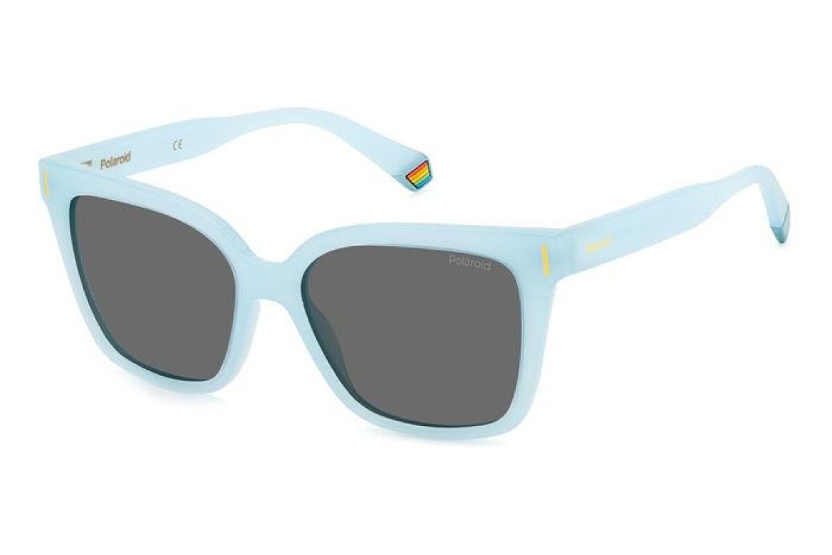 Polaroid Pld 6192/s MVU/M9 AZURE, 100,00 €, Occhiali Polaroid Blu a forma Rettangolare
