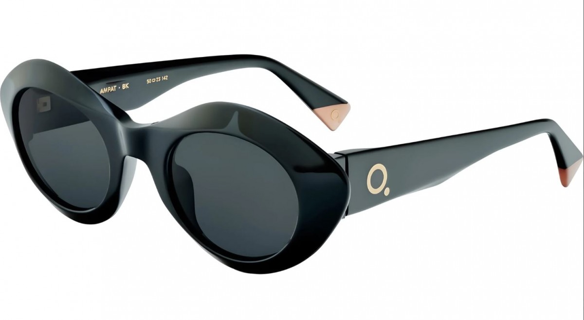 Etnia Barcelona AMPAT 50S bk, 240,00 €, Occhiali Etnia Barcelona Nero a forma Gatto