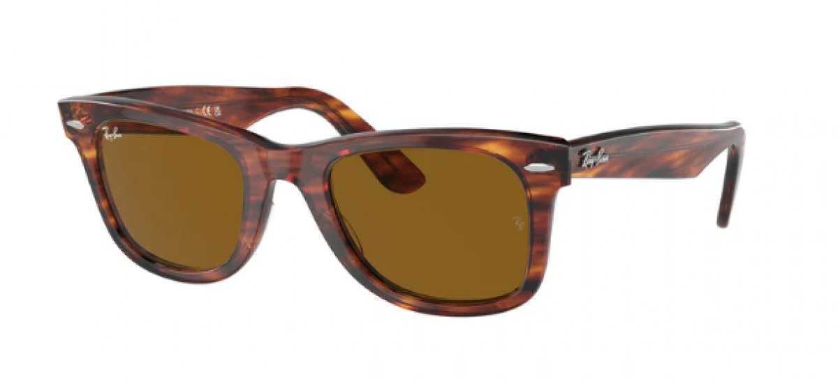 Ray Ban 2140 954, 195,00 €, Occhiali Ray Ban Marrone a forma Squadrato