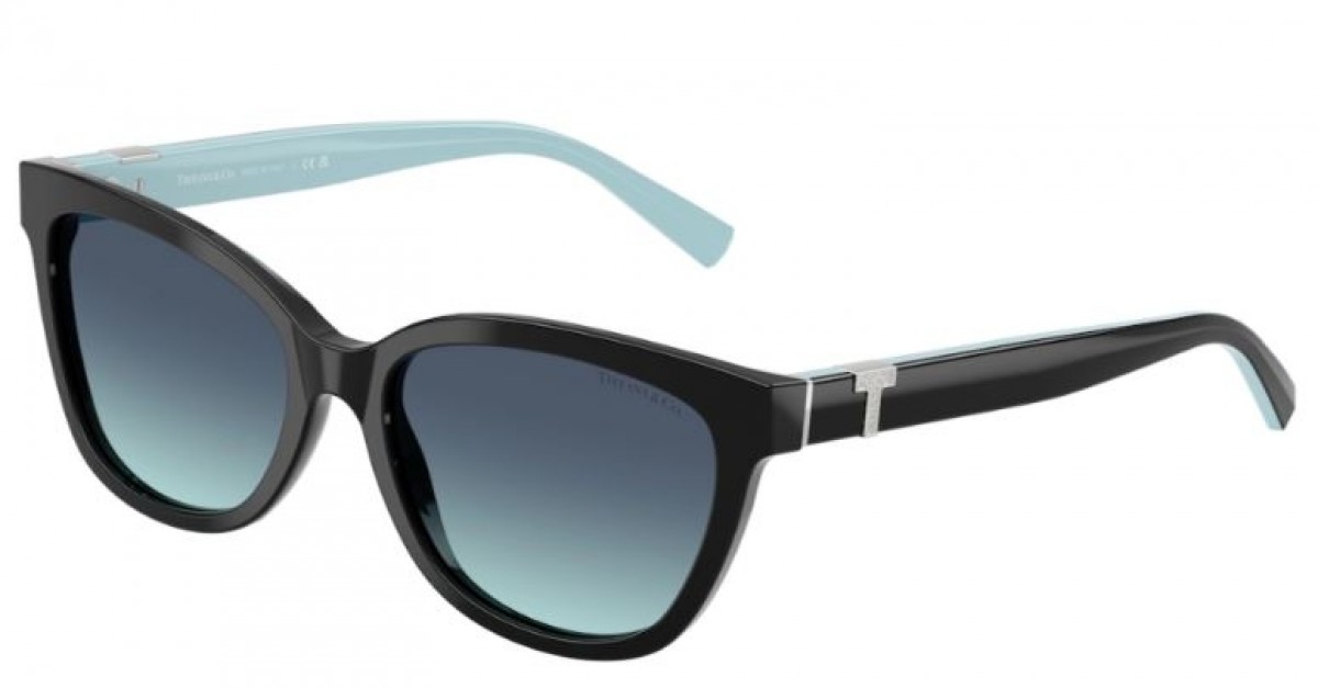 Tiffany & Co. 4237B 80019S, 355,00 €, Occhiali Tiffany & Co. Nero a forma Rettangolare
