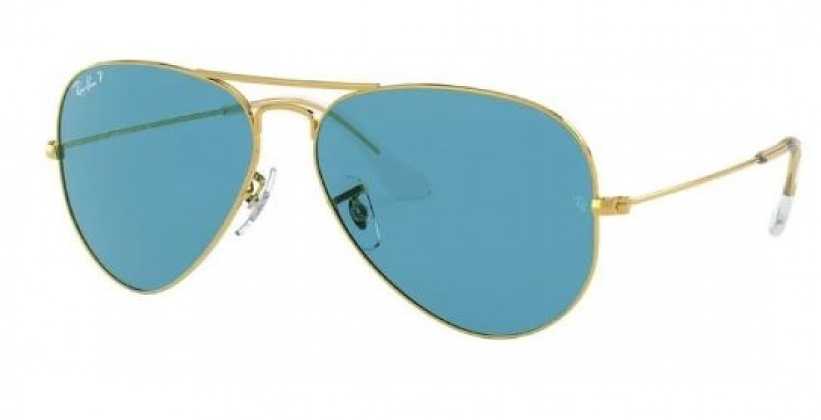 Ray Ban 3025 9196S2 62, 260,00 €, Occhiali Ray Ban Oro a forma Goccia aviator