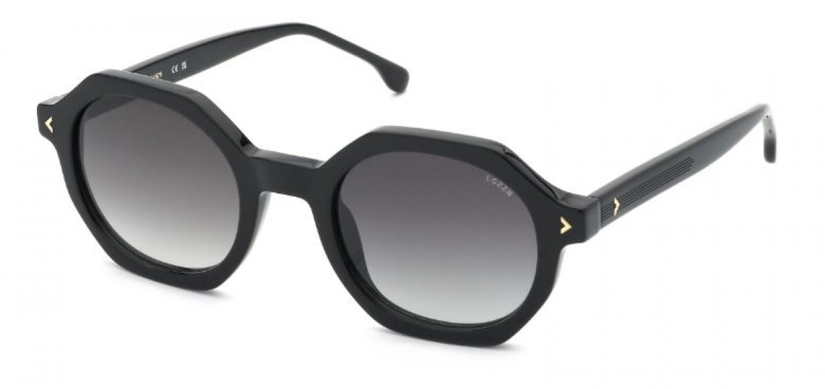 Lozza SL4383 0700, 205,00 €, Occhiali Nero a forma Rotondo
