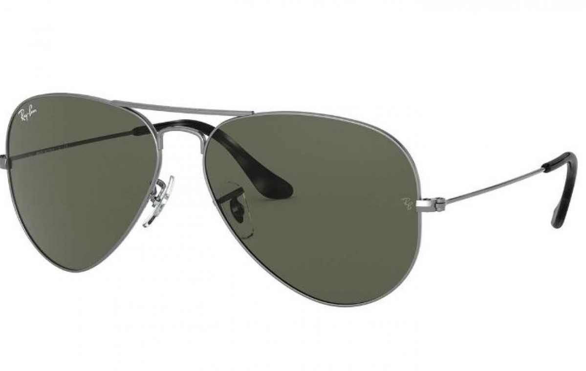 Ray Ban 3025 919031 62, 185,00 €, Occhiali Ray Ban Argento a forma Goccia aviator