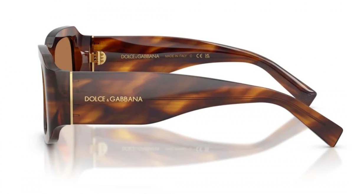 Dolce & Gabbana 4503 306373, 305,00 €, Occhiali Dolce&Gabbana Marrone a forma Rettangolare