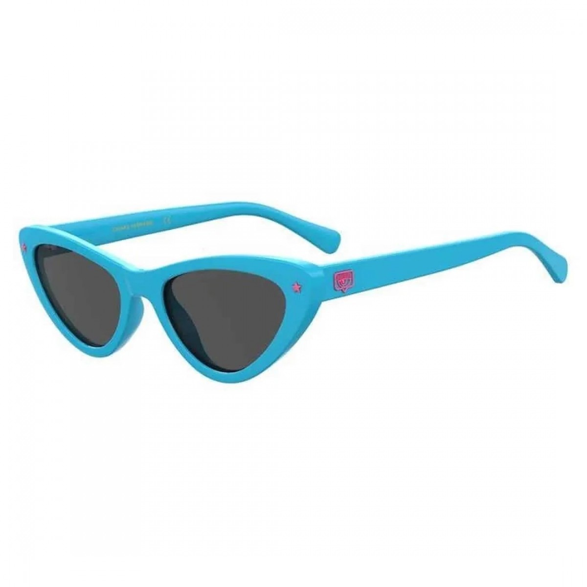 Chiara Ferragni CF 7006/S MVU, 150,00 €, Occhiali Blu a forma Gatto