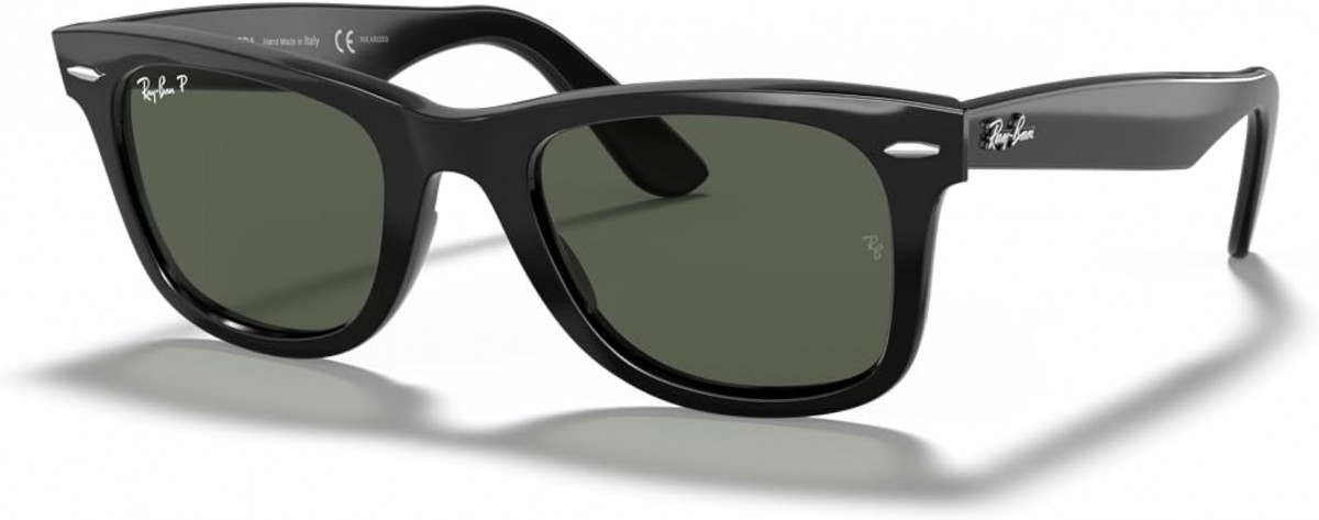 Ray Ban 2140 901/58 50, 255,00 €, Occhiali Ray Ban Nero a forma Rettangolare