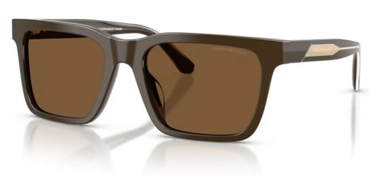 Emporio Armani 4262 630773, 180,00 €, Occhiali Emporio Armani Marrone a forma Rettangolare