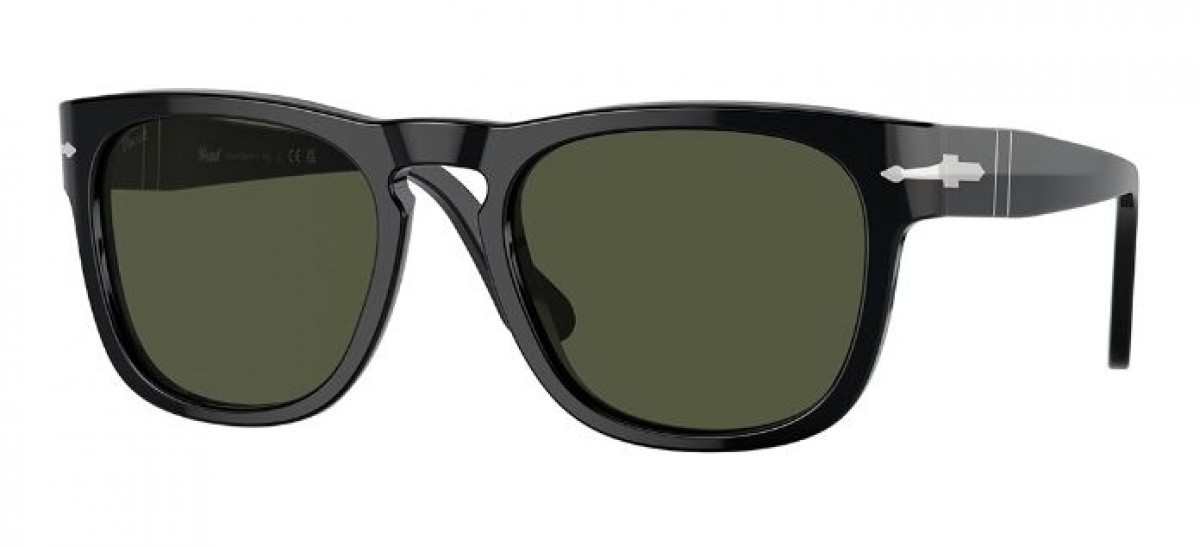 Persol 3333S 95/31, 305,00 €, Occhiali Persol Nero a forma Squadrato
