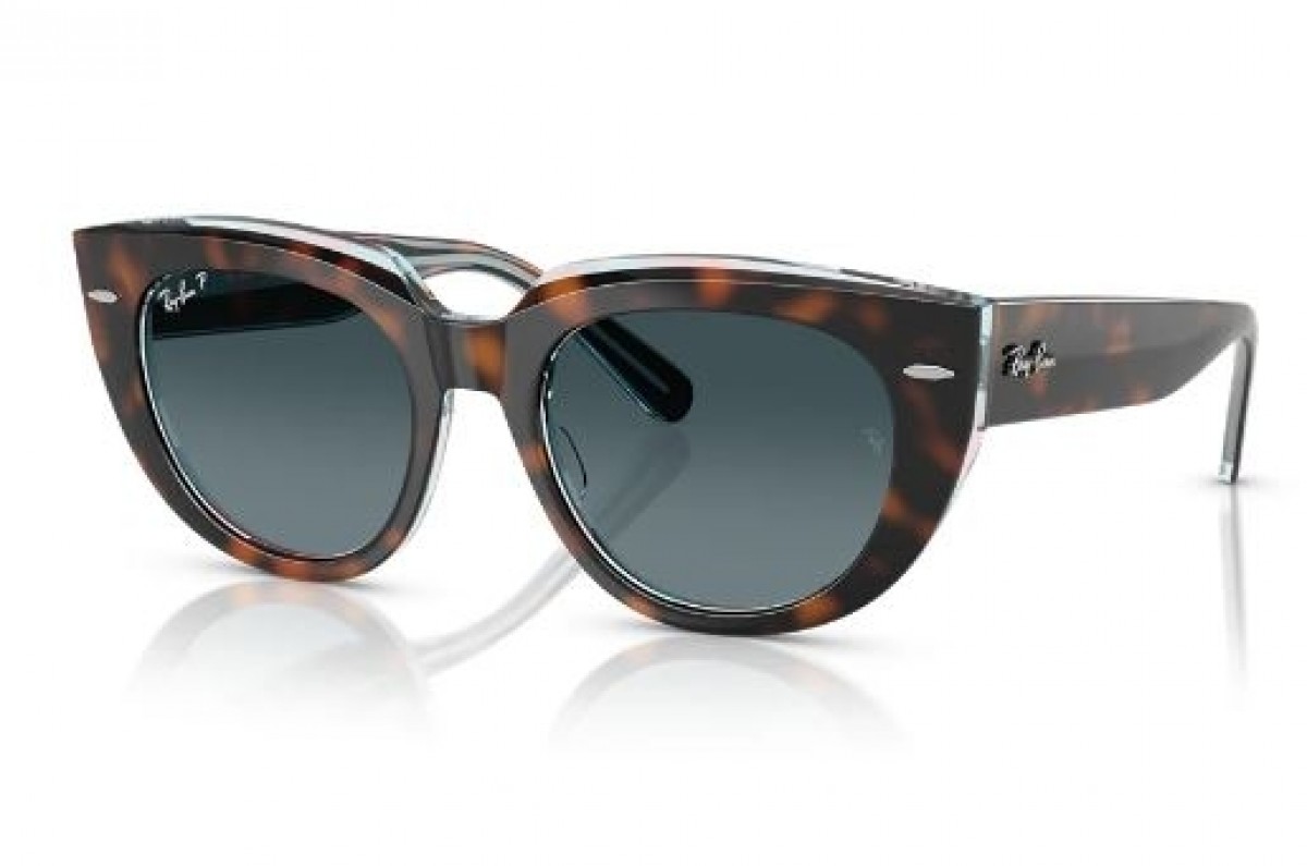 Ray Ban 2286 1413S3, 280,00 €, Occhiali Ray Ban Marrone a forma Rotondo