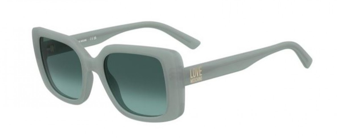 Moschino Mol090/s 1ED/EQ GREEN, 155,00 €, Occhiali Moschino Verde a forma Rettangolare