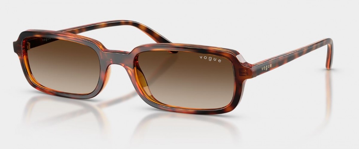 Vogue 5666 W65613, 110,00 €, Occhiali Vogue Marrone a forma Ottagonale