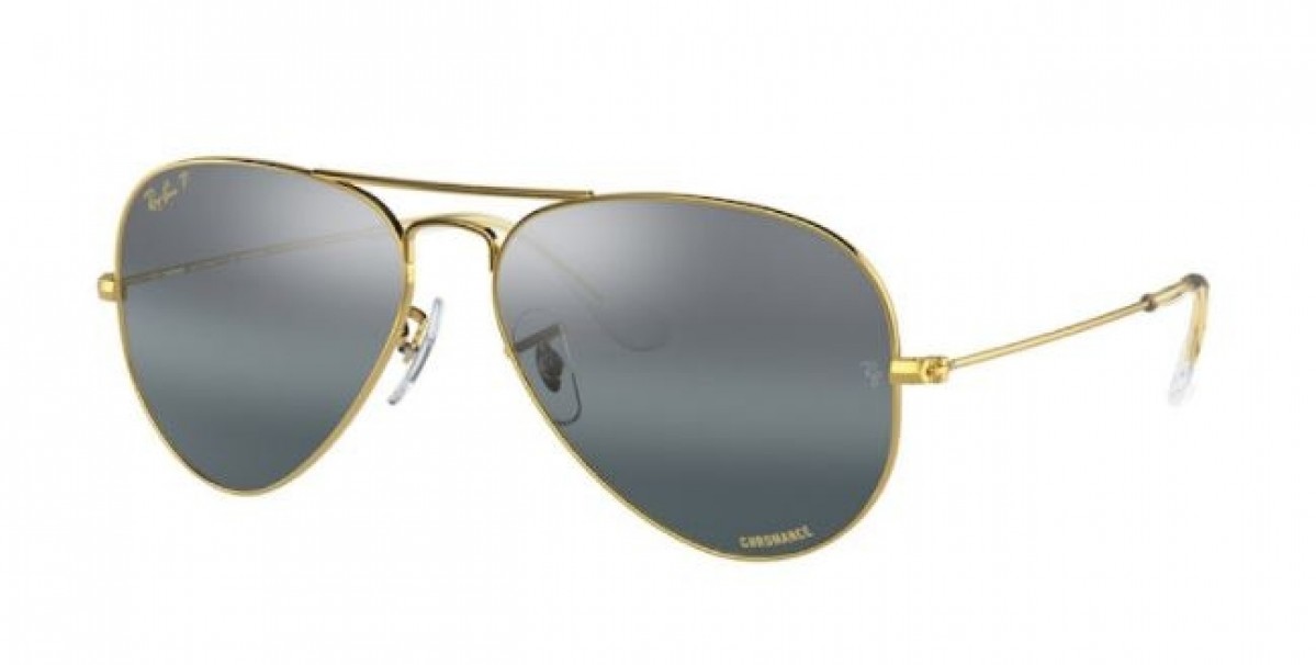 Ray Ban 3025 9196G6, 245,00 €, Occhiali Ray Ban Oro a forma Goccia aviator