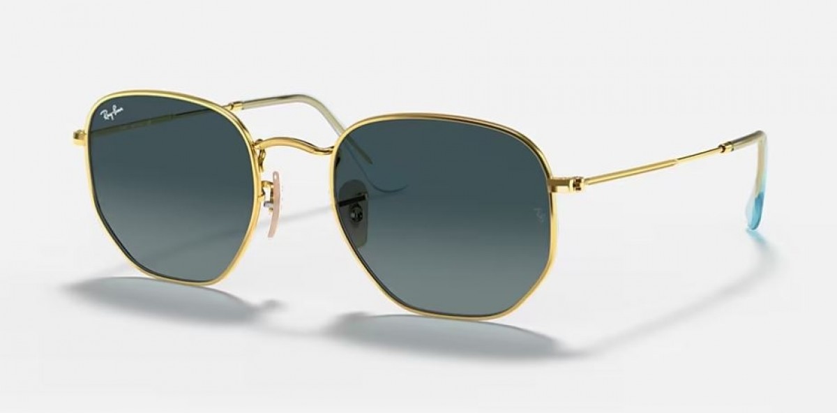 Ray-Ban 3548N 91233M 48, 200,00 €, Occhiali Ray Ban Oro a forma Ottagonale