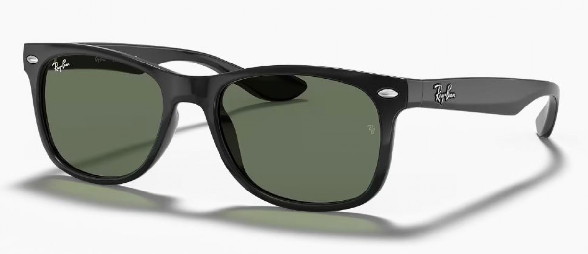Ray Ban Junior 9052S 100/71 RJ 7, 90,00 €, Occhiali Ray Ban Junior Nero a forma Rettangolare