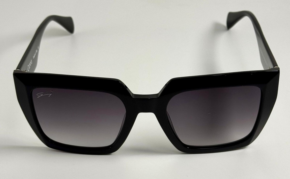 Genny GYS.978.00, 220,00 €, Occhiali Nero a forma Rettangolare